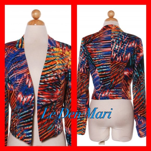 Women's Abstract Blazer - Picture 1 of 1